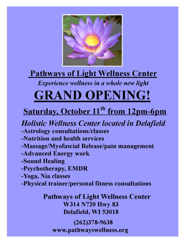 Pathways of Light Wellness Center Grand Opening